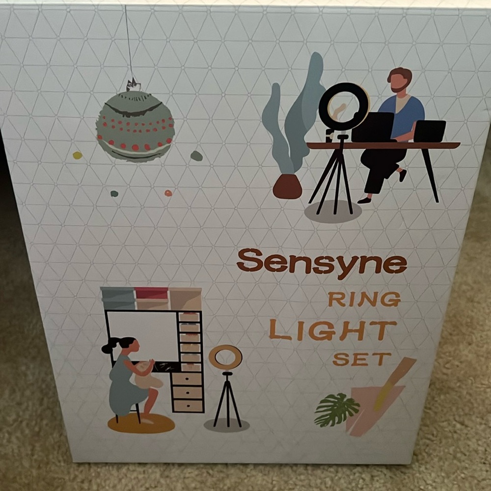 Ring light camera never opened